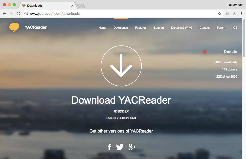yacreader file not supported mac